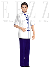 中餐服務(wù)員制服402