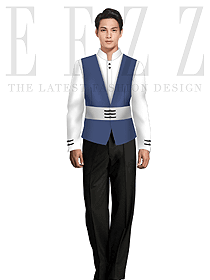 中餐服務(wù)員制服573