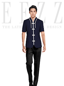 酒店中餐服務(wù)員制服設(shè)計(jì)圖958