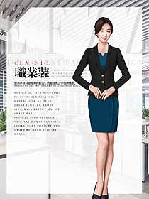 女職業(yè)裝夏裝制服設(shè)計(jì)圖905