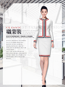 新款女職業(yè)裝夏裝制服設(shè)計圖911
