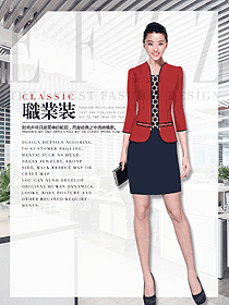 原創(chuàng)制服設(shè)計(jì)女職業(yè)裝夏裝款式圖915