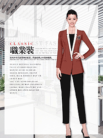 女秋冬職業(yè)裝制服設(shè)計(jì)圖1805