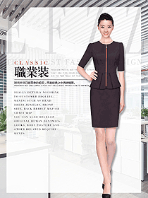 原創(chuàng)制服設(shè)計女職業(yè)裝夏裝款式圖918
