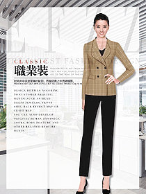 原創(chuàng)制服設(shè)計(jì)女秋冬職業(yè)裝制服設(shè)計(jì)圖1807