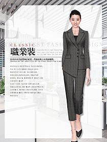 原創(chuàng)制服設(shè)計(jì)女秋冬職業(yè)裝制服設(shè)計(jì)圖1810