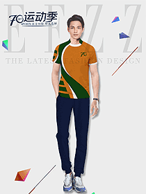 原創(chuàng)設(shè)計(jì)短袖男職業(yè)裝T恤服裝款式圖113