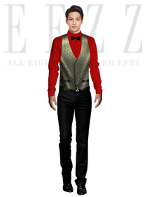 夜總會服務(wù)員服裝147