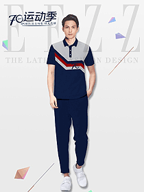 原創(chuàng)設(shè)計(jì)短袖男職業(yè)裝T恤服裝款式圖117