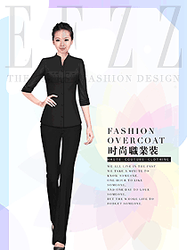 時尚女職業(yè)裝夏裝制服設計圖798