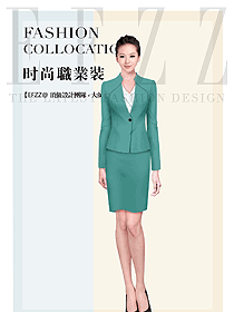 時尚女職業(yè)裝夏裝制服設計圖811