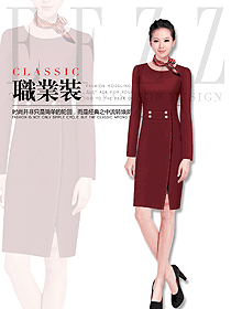 原創(chuàng)制服設計女職業(yè)裝夏裝款式圖870