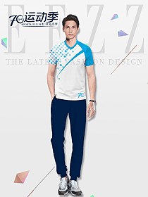 原創(chuàng)設計短袖男職業(yè)裝T恤服裝款式圖124