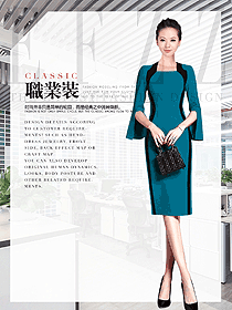 新款女秋冬職業(yè)裝制服設(shè)計圖1625