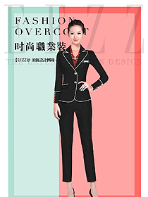 新款女秋冬職業(yè)裝制服設(shè)計圖1645