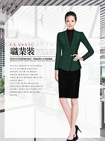 原創(chuàng)制服設(shè)計(jì)女秋冬職業(yè)裝設(shè)計(jì)圖1752