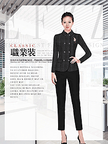 時尚女秋冬職業(yè)裝制服設(shè)計圖1793