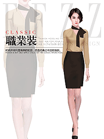 原創(chuàng)制服設(shè)計(jì)女職業(yè)裝夏裝款式圖970