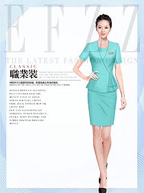 時(shí)尚韓版水療SPA會(huì)所咨客迎賓服裝款式圖451