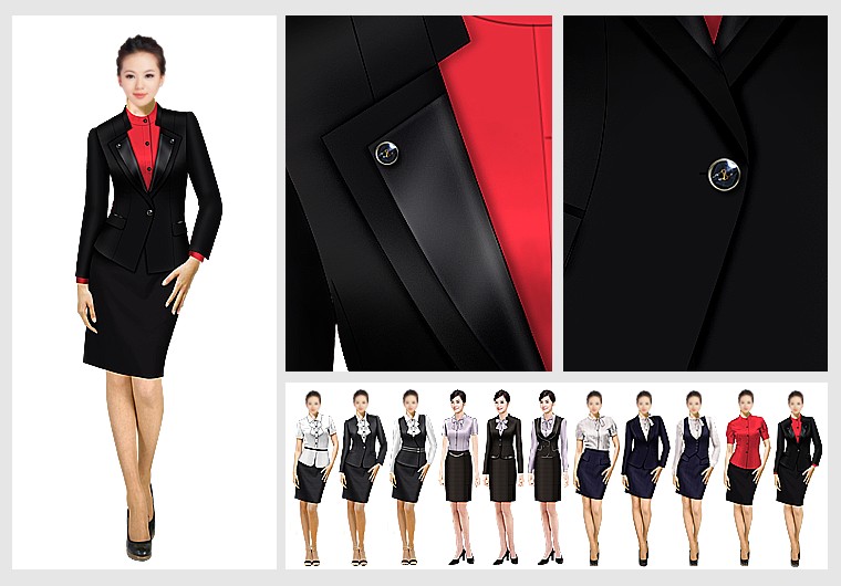 時尚職業(yè)裝系列方案三