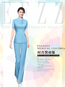 時(shí)尚女款醫(yī)療美容護(hù)士制服設(shè)計(jì)圖791