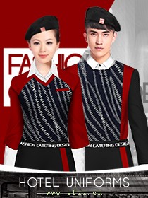 快時尚餐飲服務(wù)人員制服設(shè)計方案
