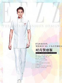 原創(chuàng)設計短袖白色男款服裝款式設計圖805