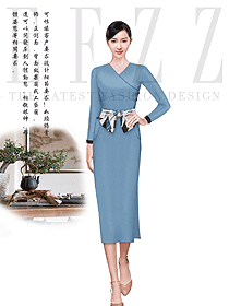 原創(chuàng)制服設(shè)計(jì)女職業(yè)裝夏裝款式圖983