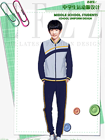 原創(chuàng)制服設(shè)計長袖男款學(xué)生服校服款式圖128