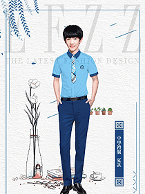 原創(chuàng)制服設(shè)計(jì)學(xué)生服校服款式圖158