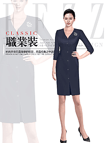 原創(chuàng)制服設(shè)計女職業(yè)裝夏裝款式圖988