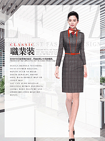 新款女職業(yè)裝夏裝制服設(shè)計(jì)圖992