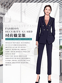 原創(chuàng)制服設(shè)計(jì)女秋冬職業(yè)裝制服設(shè)計(jì)圖1826