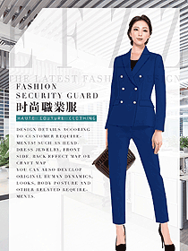 深藍(lán)色女秋冬職業(yè)裝制服設(shè)計(jì)圖1831
