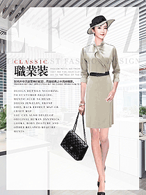 新款女職業(yè)裝夏裝制服設計圖1020
