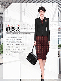 時(shí)尚女職業(yè)裝夏裝制服設(shè)計(jì)圖1031
