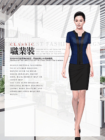 原創(chuàng)制服設(shè)計(jì)女職業(yè)裝夏裝款式圖1046
