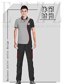 運(yùn)動(dòng)款男裝體恤衫服裝設(shè)計(jì)圖140