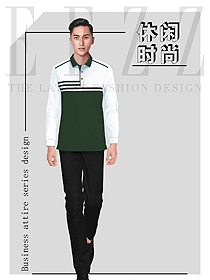 時尚運動款polo衫男裝體恤衫服裝設計圖145