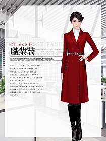 輕薄款春裝女職業(yè)裝大衣制服設(shè)計(jì)圖297