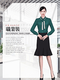 職場麗人專屬女長袖襯衫設(shè)計效果圖422