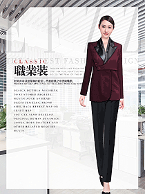 職業(yè)OL通勤裝女秋冬職業(yè)裝設計圖1850