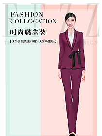 女秋冬職業(yè)裝設(shè)計圖1855