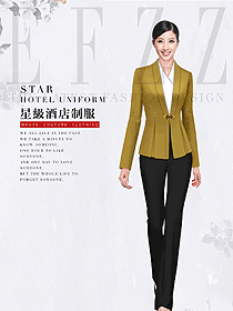 新中式酒店前臺(tái)接待服裝設(shè)計(jì)圖1297