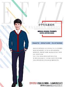 原創(chuàng)設(shè)計學(xué)生服校服款式圖199