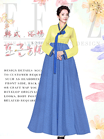 原創(chuàng)設(shè)計水療會所咨客服裝設(shè)計圖560