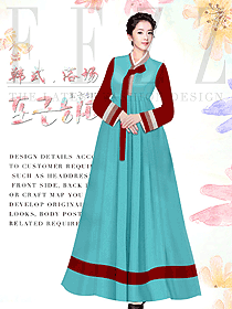 韓式汗蒸咨客制服設(shè)計(jì)圖566