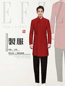 新款男職業(yè)裝大衣服裝款式圖127