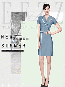 女職業(yè)裝夏裝制服設(shè)計圖1143