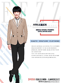 學(xué)生服校服設(shè)計(jì)效果圖202